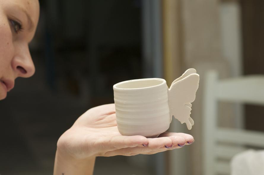 butterfly cup